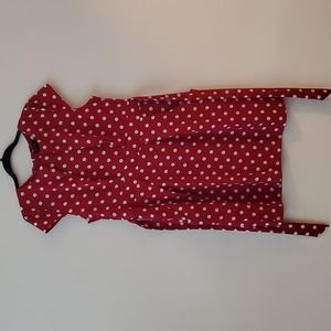 Cap sleeve dress red w/ pockets! NWT
